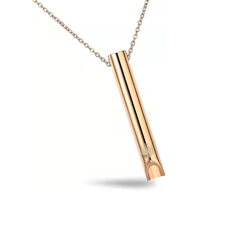 Stainless Steel Meditation Necklace