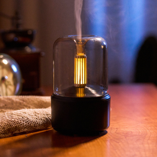 Candlelight Aroma-Diffuser-Portable-Air-Humidifier USB