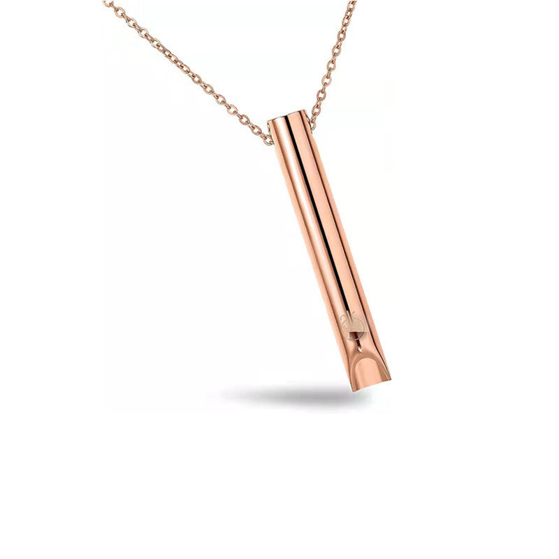 Stainless Steel Meditation Necklace