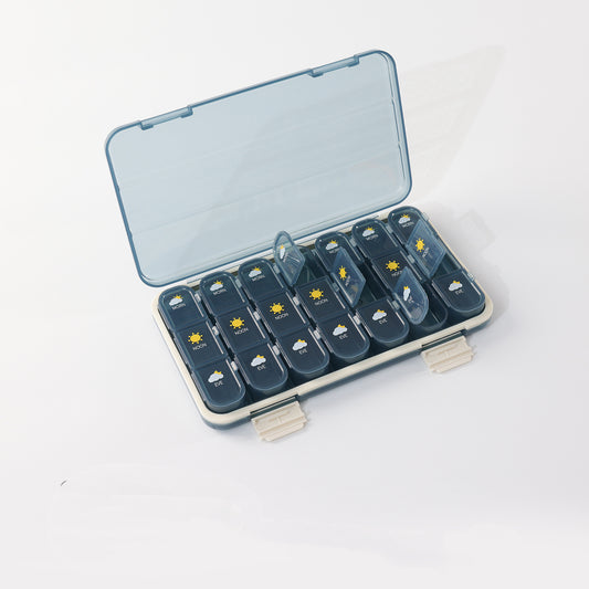 Weekly 7 Days Pill Organizer Box