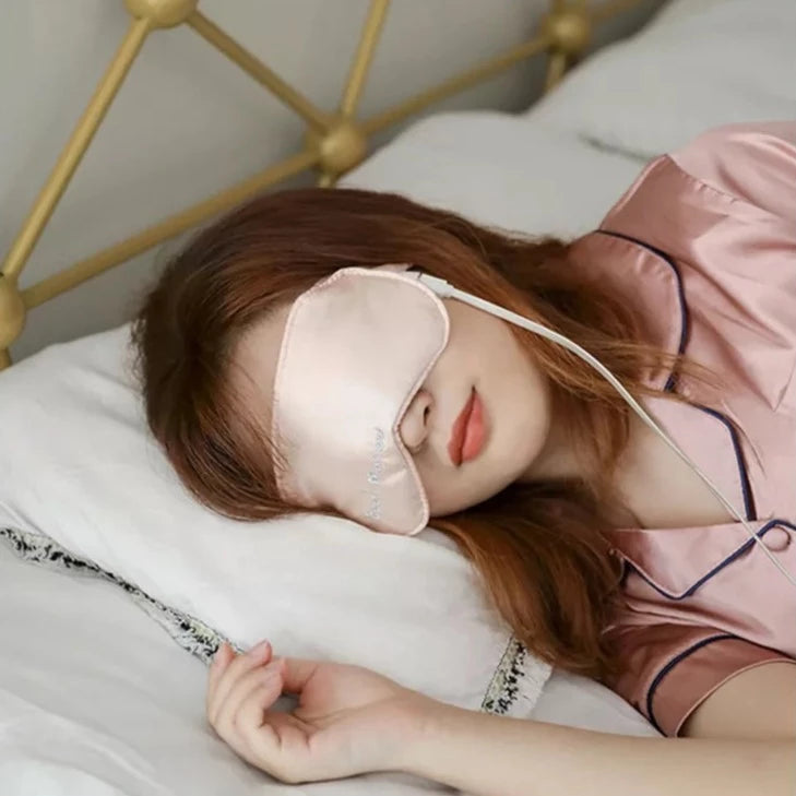 USB Heated Eye Mask with Flax Seed